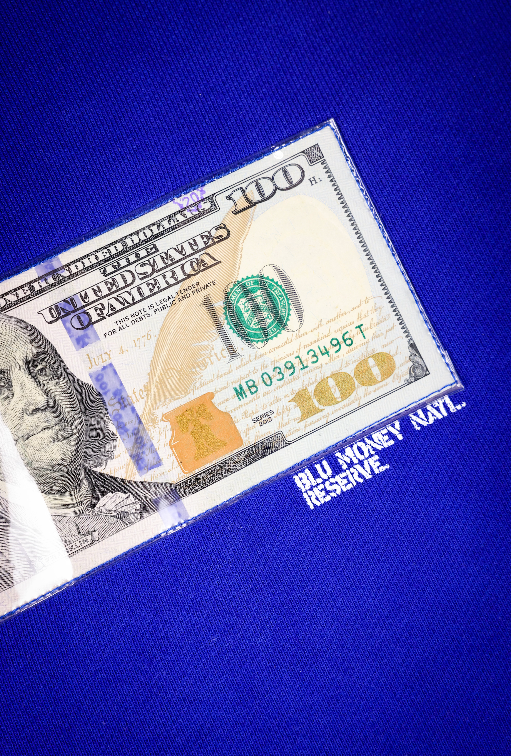 BLU STRIP MEMBERS HOODIE